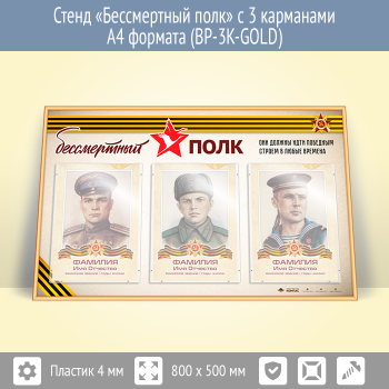 ����� ������������ ���� � 3 ��������� �4 ������� (BP-3K-GOLD)